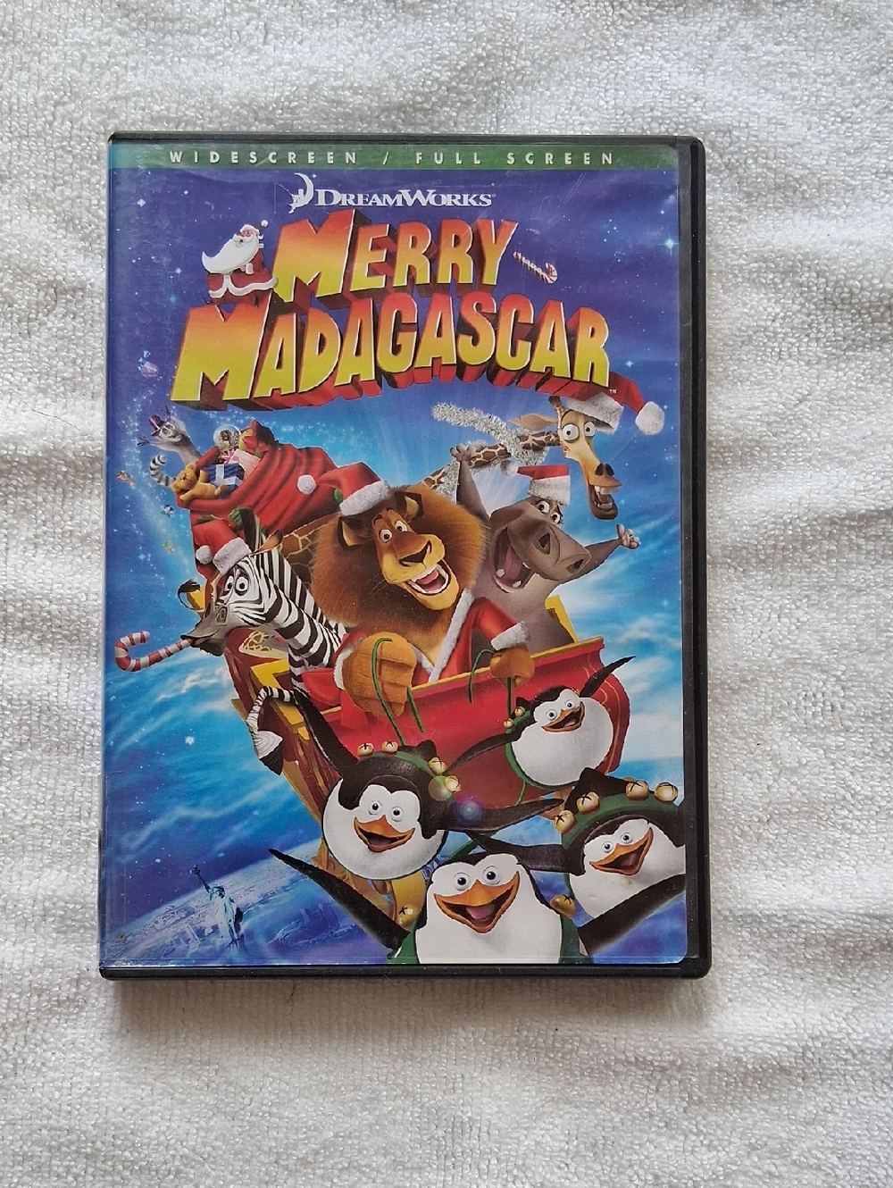 DreamWorks Merry Madagascar Dvd